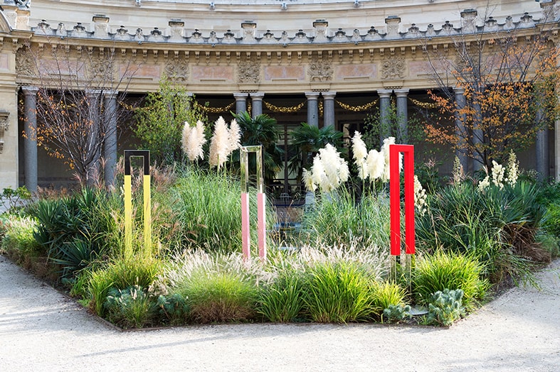 Polished stainless steel art installation — Artura Art project finished at Quigley's Auto Body